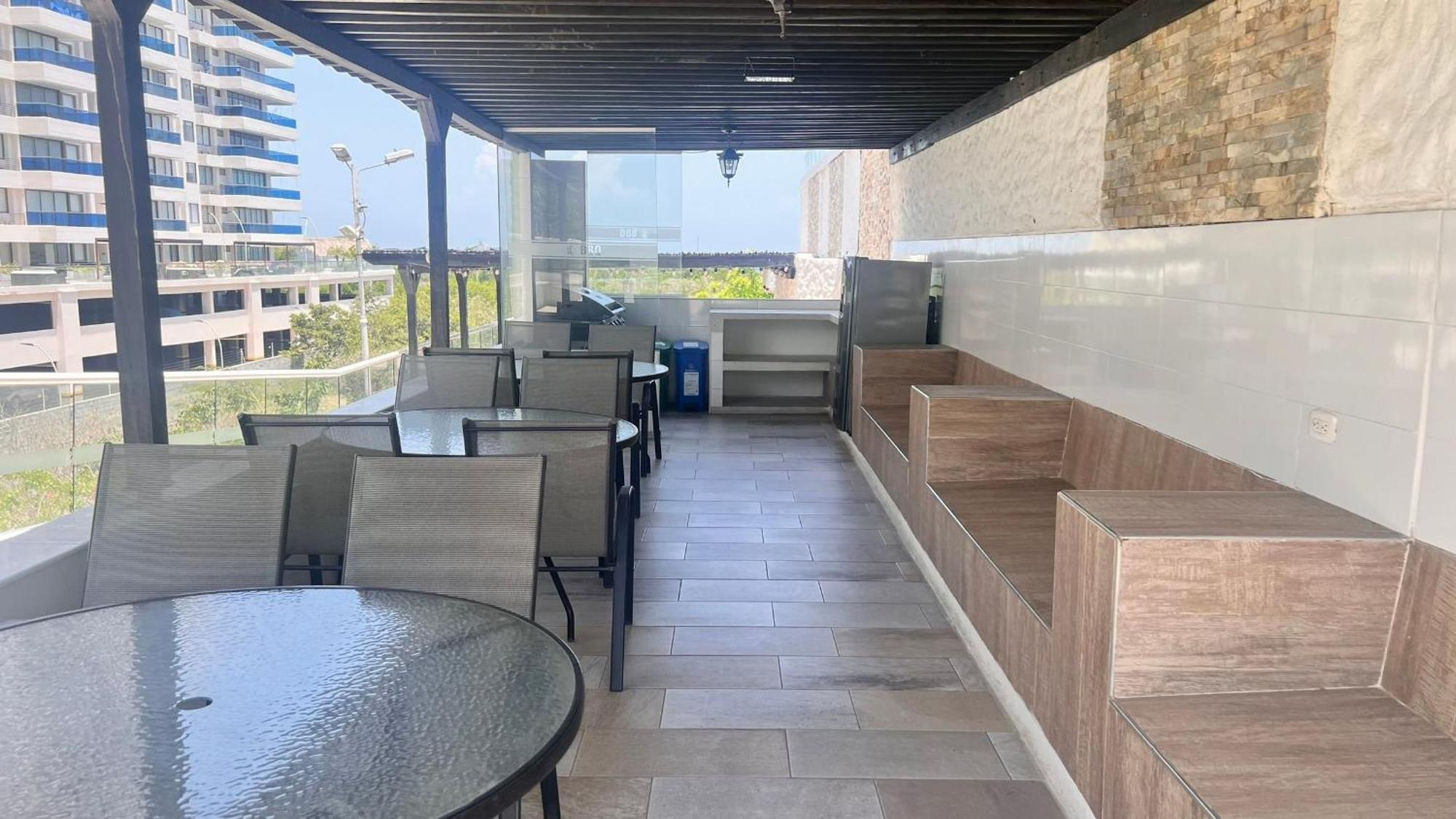 Edificio Areia En Pozos Colorados, Apto 2 Habitaciones 2 Banos Санта-Марта Экстерьер фото